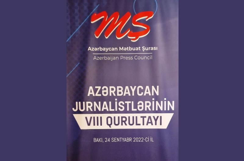 Azərbaycan jurnalistlərinin VIII qurultayının nümayəndələrinin adları açıqlandı