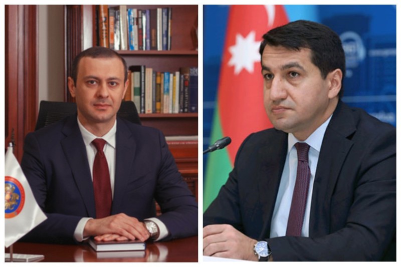 Hacıyev Qriqoryanla müzakirə olunan məsələləri açıqladı