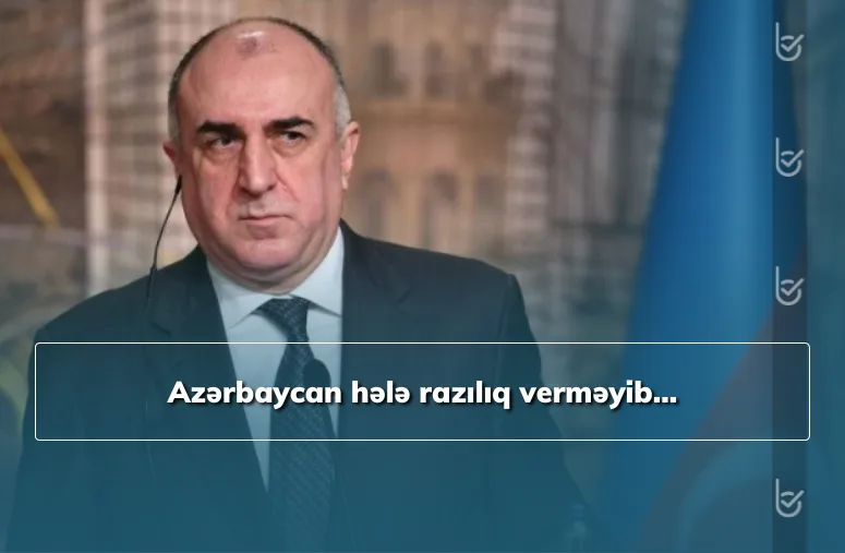 Fransa bölgəyə hansı statusla nümayəndə göndərir? - Elmar Məmmədyarovdan AÇIQLAMA
