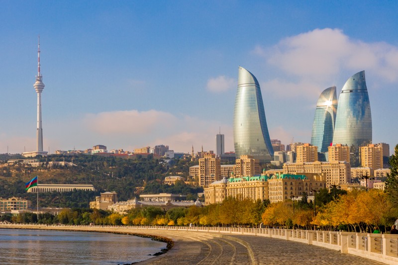 Азербайджан апрель. Flame Towers Баку. Azerbayjan Баку Panorama. Бульвар панорама Баку. Панорамный вид Баку бульвар.