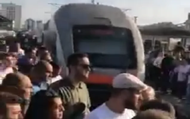 Bakı Dəmir Yolu Vağzalında insident