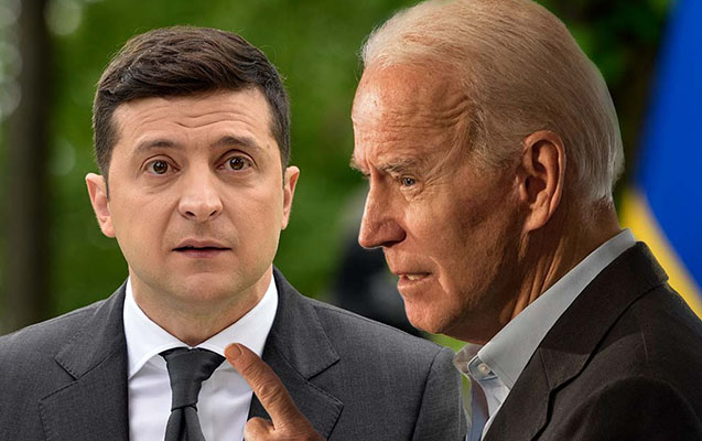 Zelenski Baydenlə DANIŞDI