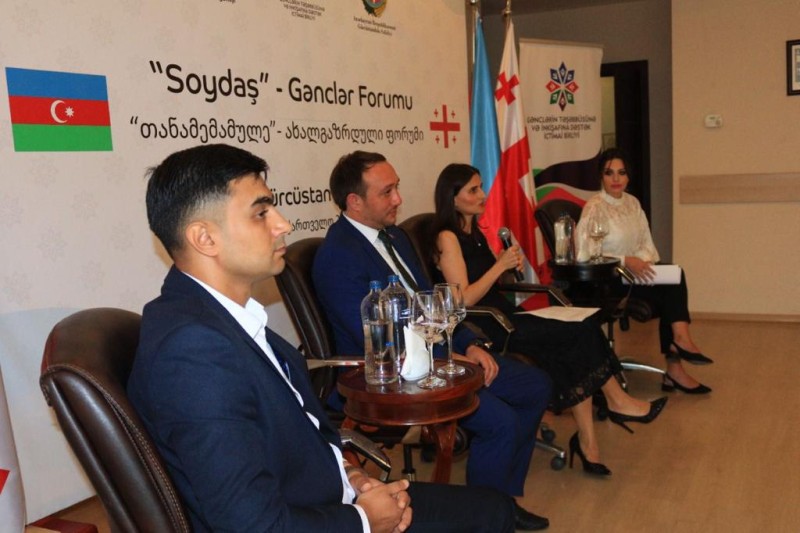 Gürcüstanda “Soydaş” Gənclər Forumu keçirildi - FOTOLAR