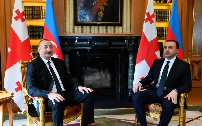 İlham Əliyevin Qaribaşvili ilə təkbətək görüşü keçirilib - YENİLƏNİB