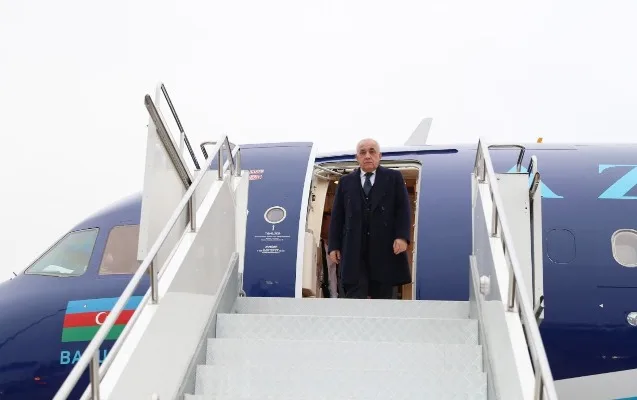 Əli Əsədov Qazaxıstana getdi - FOTO