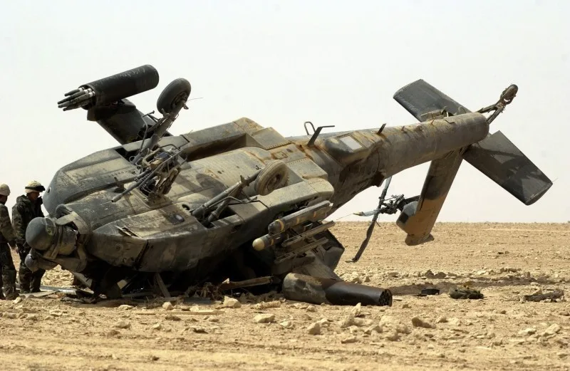Helikopter qəzaya uğradı - Xeyli sayda ölən var