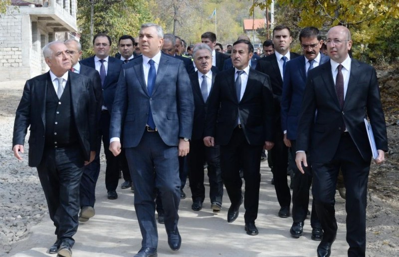 Əli Əsədov və Samir Nuriyev Şərqi Zəngəzurda olub