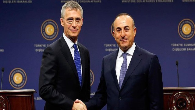 Çavuşoğlu NATO-nun Baş katibi ilə görüşüb