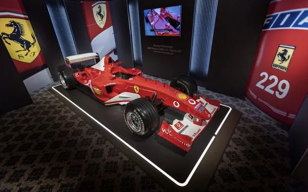 Şumaxerin “Ferrari”si satıldı