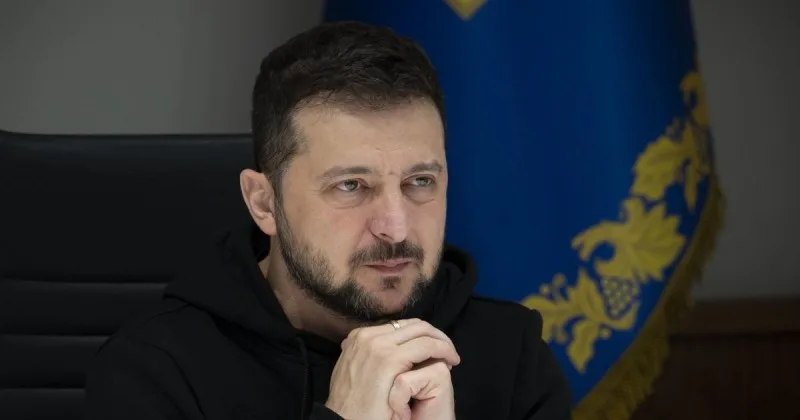 Uilyam Börns Volodimir Zelenski ilə görüşdü