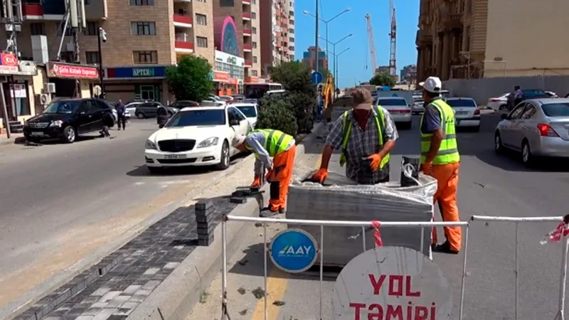 Bu küçədə hərəhət məhdudlaşdırıldı