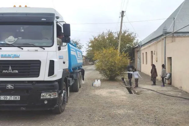 Borca görə Göygölün iki kəndinin suyu müvəqqəti dayandırıldı