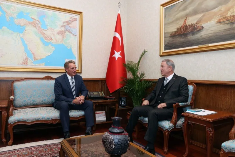 Hulusi Akar Cefri Fleyki qəbul etdi