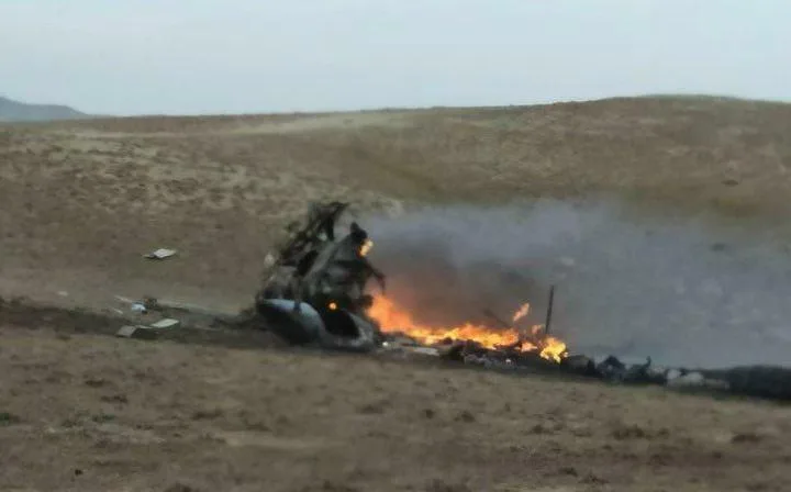 Cənubi Koreyada helikopter qəzaya uğradı