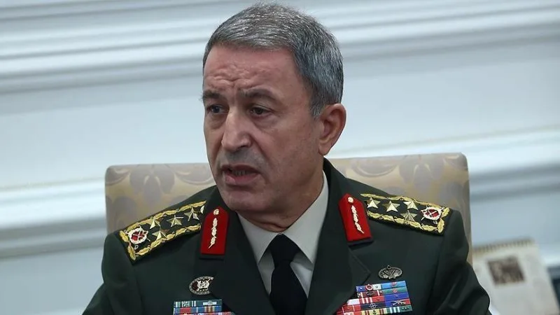 Hulusi Akar fransalı həmkarı ilə danışdı