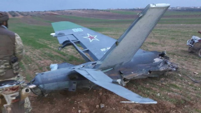 Rusiyanın Su-34 təyyarəsi vuruldu