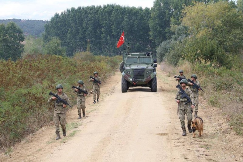 Türkiyəyə keçmək istəyən terrorçular yaxalandı