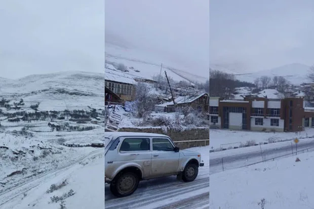 Daşkəsən, Göygöl və Gədəbəyə qar yağıb