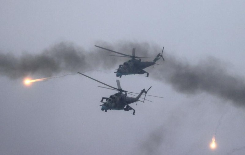 Rusiyanın helikopteri belə vuruldu - YENİLƏNİB + VİDEO