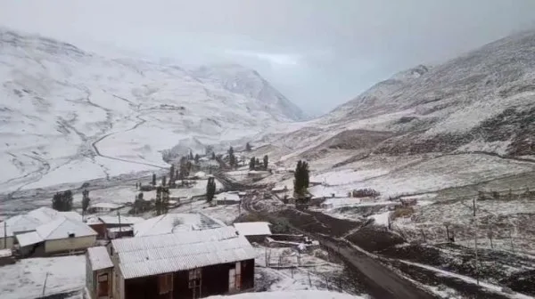 Daşkəsəndə 13 sm qar yağıb - FAKTİKİ HAVA