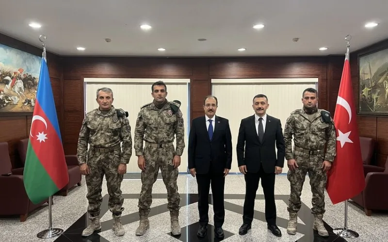 Cahid Bağçı xüsusi təyinatlılarla görüşdü