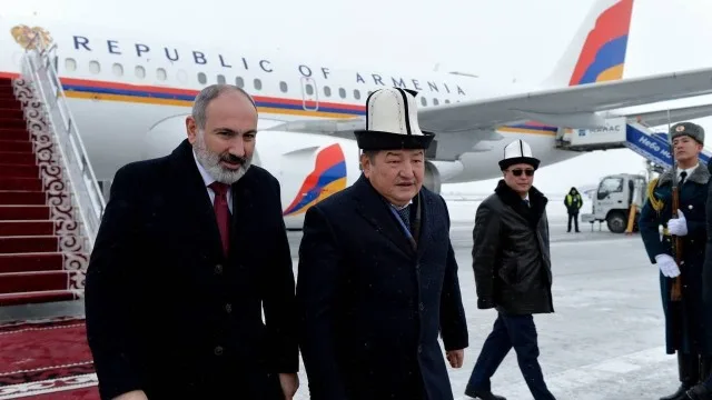 Paşinyan Bişkekə səfərdədir