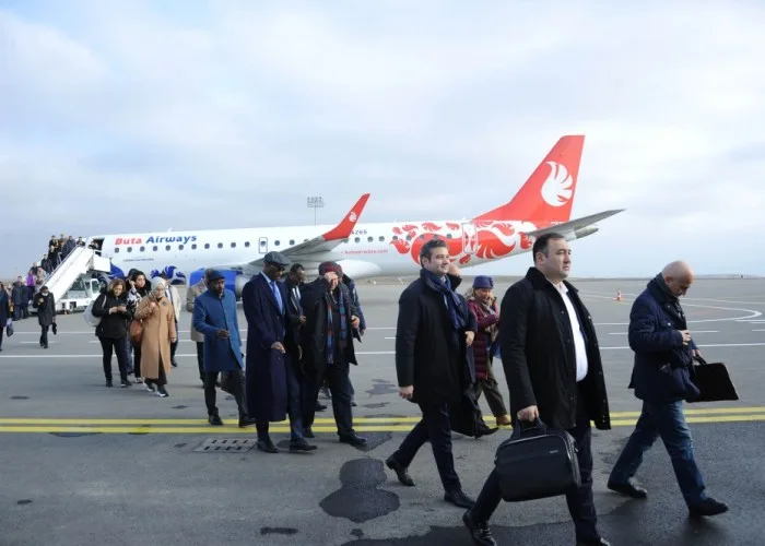 Diplomatlar və hərbi attaşelər Zəngilan və Qubadlıya səfər ediblər - FOTOLAR