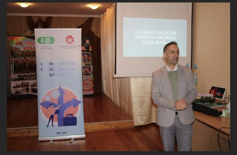“Uğurlu karyera düzgün seçimlə başlayar” mövzusunda seminar keçirilib - FOTOLAR