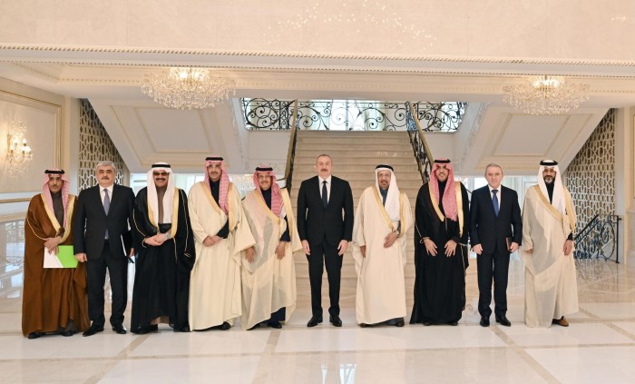 İlham Əliyev Səudiyyə Krallığının investisiya nazirini qəbul edib - YENİLƏNİB + FOTO