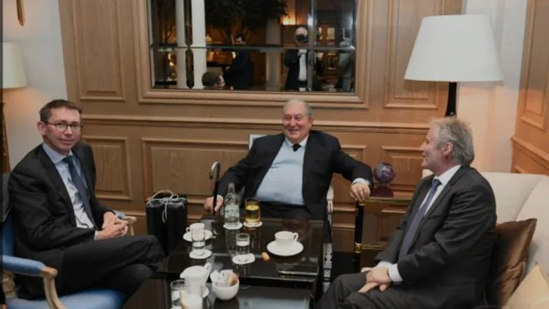 Türk iş adamını şərləyib həbs etdirən Herve Dammannı Sarkisyanla nə bağlayır?