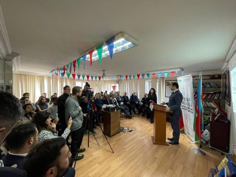 “Vətən müharibəsi: şəhidlər və şahidlər gənclərin gözü ilə”: İstanbulda sənədli filmin təqdimatı keçirildi - FOTO