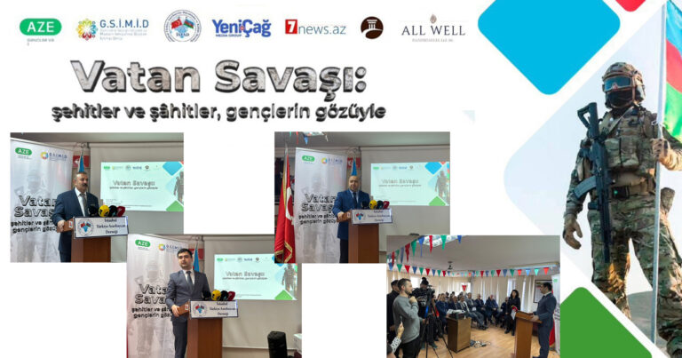 “Vətən müharibəsi: şəhidlər və şahidlər gənclərin gözü ilə”: İstanbulda sənədli filmin təqdimatı keçirildi - FOTO