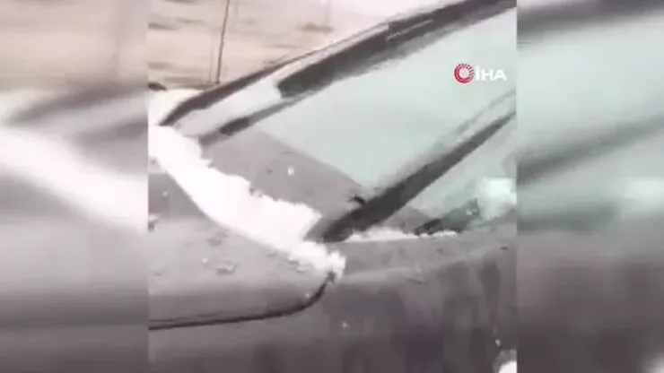 Ərəbistan yarımadasına dolu və qar yağıb