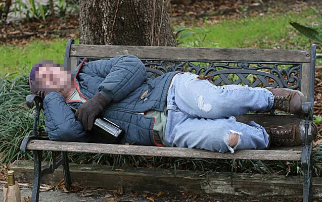 İçib başqasının həyətinə girdi