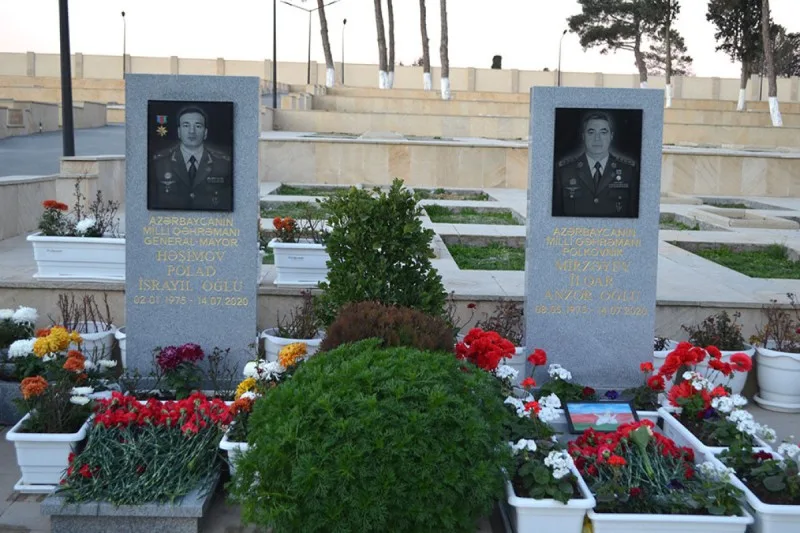 Polad Həşimovun xatirəsi yad edildi - FOTOLAR