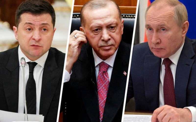 Ərdoğan Putin və Zelenski ilə danışıqlar aparacaq