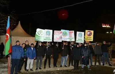 Laçın-Xankəndi yolu: Aksiya ruh yüksəkliyi ilə davam edir
