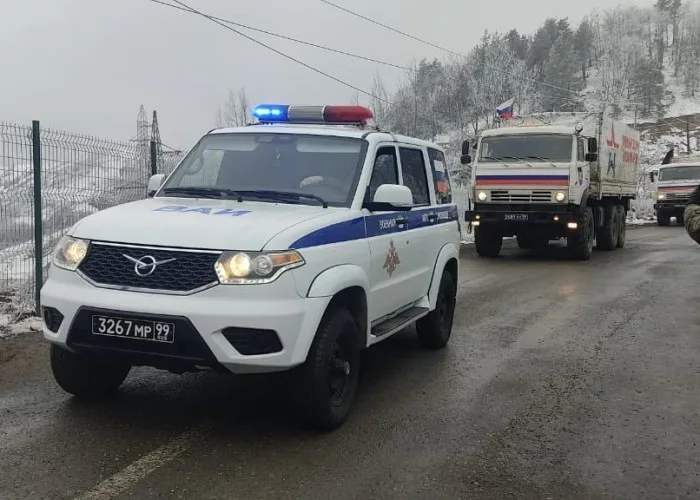 Sülhməramlıların 28 maşını aksiya yerindən keçib - YENİLƏNİB