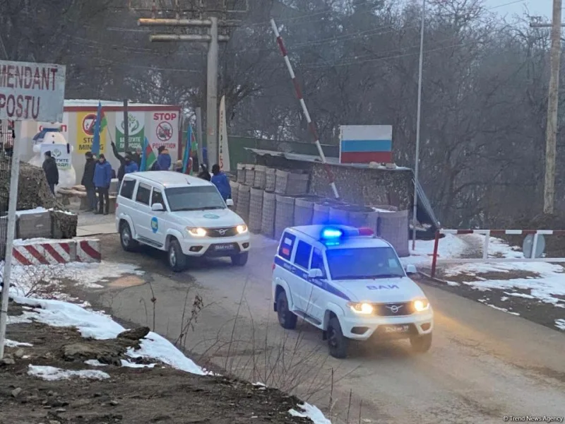 Bu gün Xankəndi yolundan 57 maşın maneəsiz keçib - YENİLƏNİB