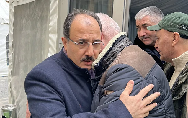 Cahid Bağçı şəhid Orxanın yas mərasimində - FOTOLAR