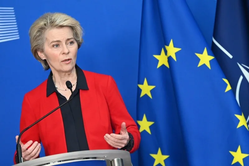 Ursula von der Leyen Kiyevə gedir