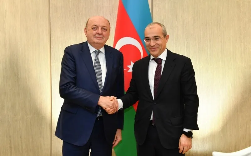 Mikayıl Cabbarov Gilberto Piketto Fratin ilə görüşdü