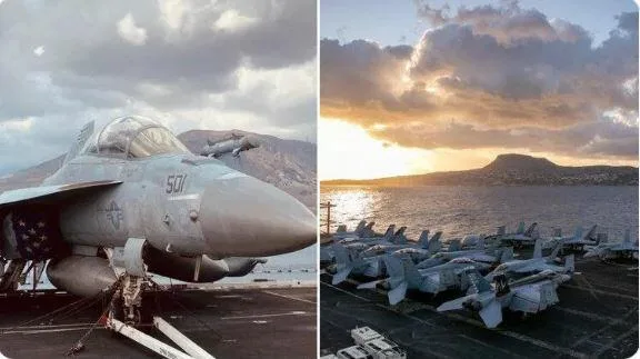 ABŞ Türkiyə ilə sərhədə aviadaşıyıcı göndərdi