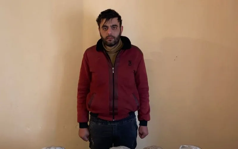 İrandan Azərbaycana narkotik gətirən şəxs saxlanıldı - FOTOLAR