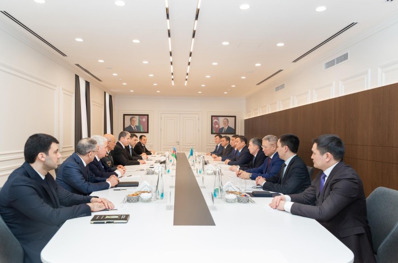 Vilayət Eyvazov qazaxıstanlı həmkarı ilə memorandum imzaladı - FOTO