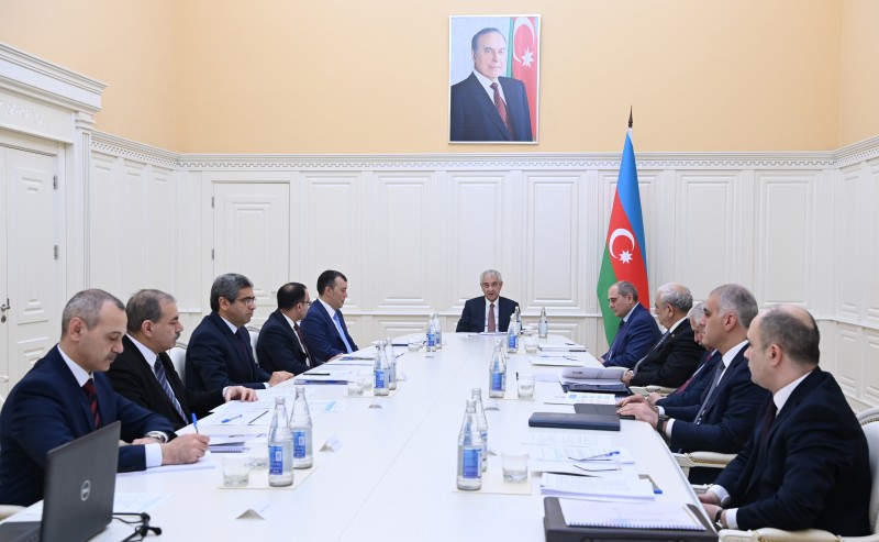 Əmək Münasibətlərinin Tənzimlənməsi və Koordinasiyası Komissiyasının iclası keçirilib