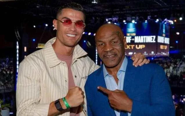 Ronaldoyla Tayson bir arada