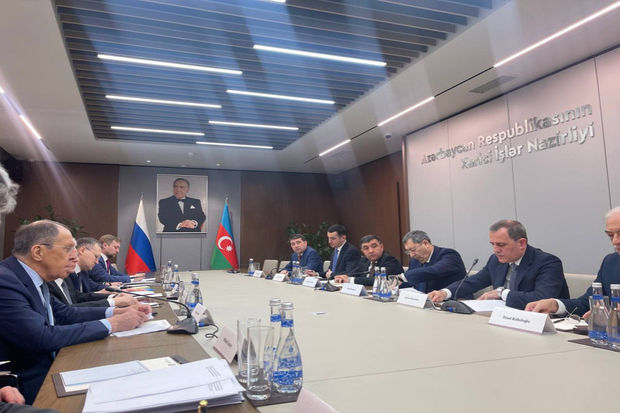 Ceyhun Bayramov və Sergey Lavrov mətbuat konfransı keçiriblər - YENİLƏNİB
