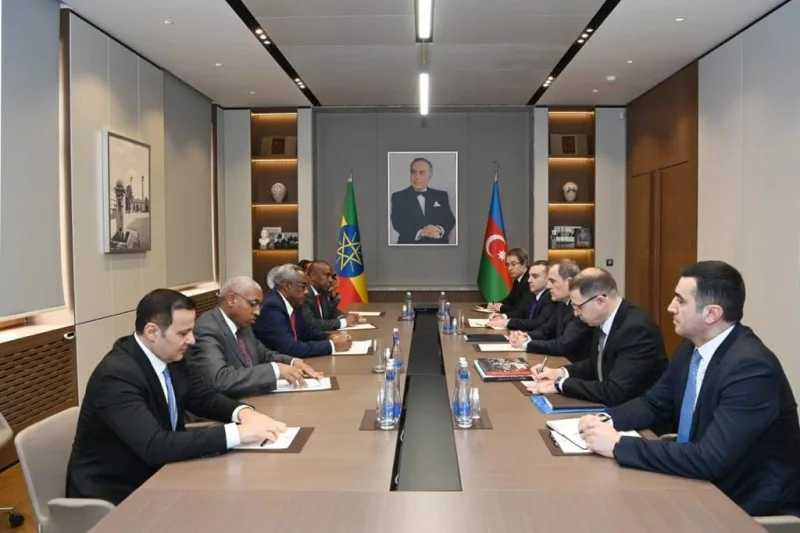 Efiopiyanın Baş nazirinin müavini Azərbaycandadır - FOTOLAR