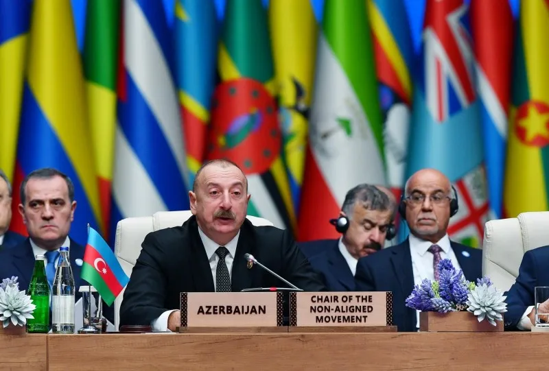 İlham Əliyev Qoşulmama Hərəkatına təşəkkür etdi